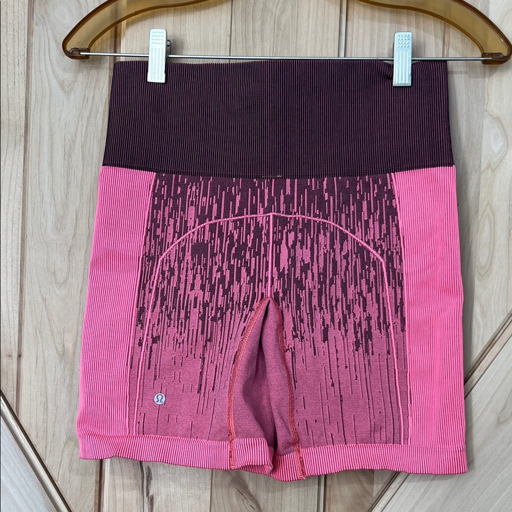 lululemon athletica Pink and Purple Women's Shorts